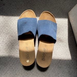 Suede Summer Sandals , Biostep- so comfortable , made in Spain !